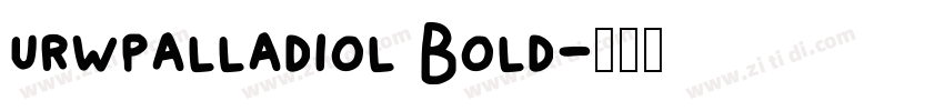 urwpalladiol Bold字体转换